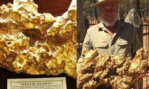 Cục vàng lớn nhất thế giới nặng 72kg được tìm thấy, hé lộ loạt chi tiết gây bất ngờ