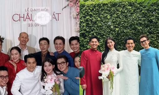 Hình ảnh hiếm hoi của Á hậu Quỳnh Châu bên chồng doanh nhân trong lễ dạm ngõ, visual 'vợ chồng son' gây sốt