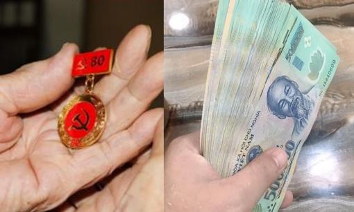 Mức tiền thưởng Huy hiệu 80 năm tuổi Đảng năm 2025 là bao nhiêu?