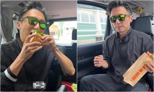 Tạ Đình Phong 'mê mẩn' bánh mì Việt Nam tại Hông Kông, nhưng lại đưa ra cảnh báo cho dân tình: 'Đừng ăn món này trên xe'