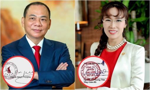 'Soi' chữ ký 'rồng bay phượng múa' của các tỷ phú Việt