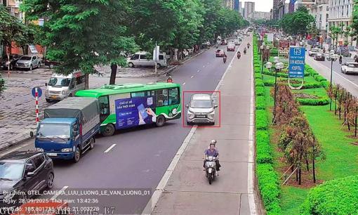 Thêm 01 tuyến đường gắn camera AI giám sát giao thông tại Hà Nội