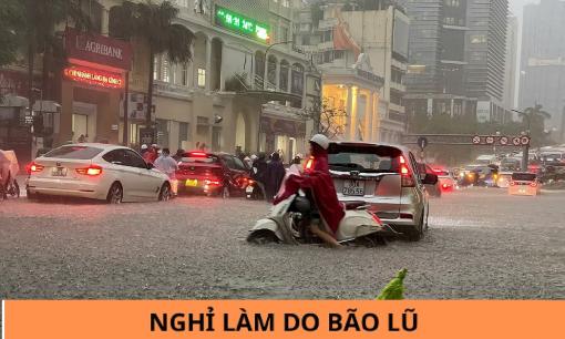 Nghỉ làm do bão, người lao động có được hưởng lương?