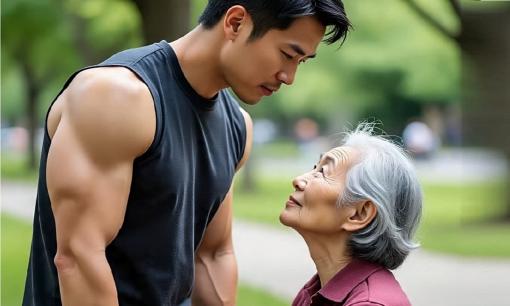 Nghề mới mang tên 'con thuê' cho người già đang nở rộ ở Trung Quốc, tuyển chọn những chàng trai lực lưỡng