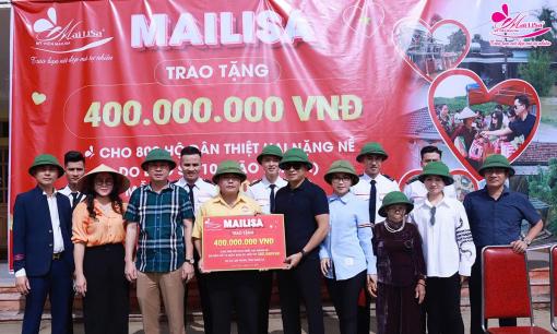  Doanh nhân Mailisa – Hoàng Kim Khánh chuẩn bị 5 tỷ đồng cứu trợ, chi hơn 1 tỷ ngay ngày đầu ra quân