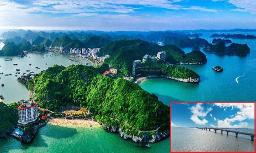 Hòn đảo cách trung tâm Hà Nội chỉ 140 km: Không cần đi tàu, có cây cầu vượt biển dài nhất Việt Nam