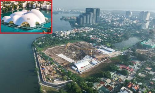 Cận cảnh khu đất 19,1 ha sắp trở thành nhà hát Opera 12.700 tỷ đồng bên Hồ Tây