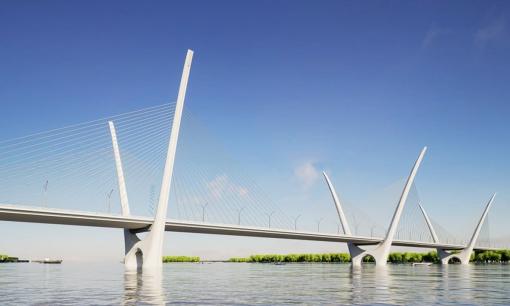 3 ngày nữa, chính thức khởi công 'siêu cầu' hơn 7.300 tỷ bắc qua sông Hồng, rộng 8 làn xe