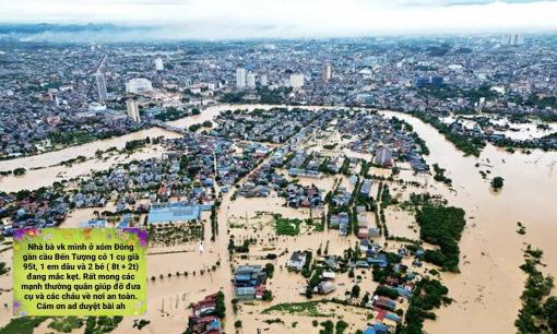 Thái Nguyên bị ngập lụt nặng: Những tiếng kêu cứu khẩn cấp của người dân