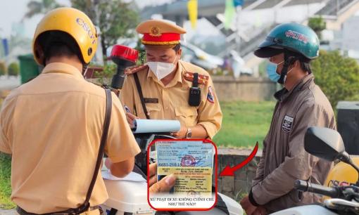 Đi xe mượn không chính chủ đối với mô tô, xe gắn máy bị phạt cao nhất là bao nhiêu? 