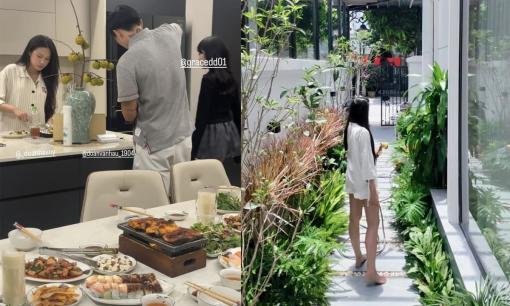 Đoàn Văn Hậu và Doãn Hải My bị lộ biệt thự chục tỷ mới khi mở tiệc thiết đãi bạn bè