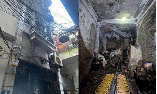 Hàng xóm vụ cháy khiến 5 người chết tại Hà Nội: 'Nghe kêu cứu, tôi cầm xà beng phá cửa nhưng bất lực'