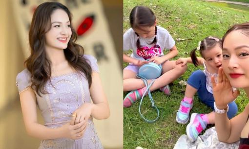 Lan Phương xuất hiện rạng rỡ cùng 2 con giữa ồn ào biến cố hôn nhân với chồng cũ