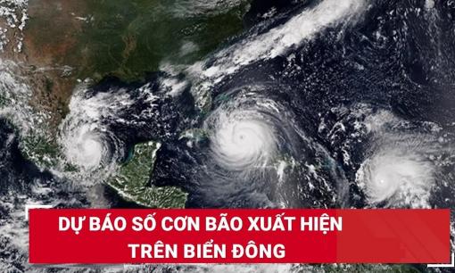 Một tháng tới, biển Đông có thể xuất hiện 2-3 cơn bão, áp thấp nhiệt đới: Bắc Bộ, Trung Bộ xuất hiện mưa lớn diện rộng