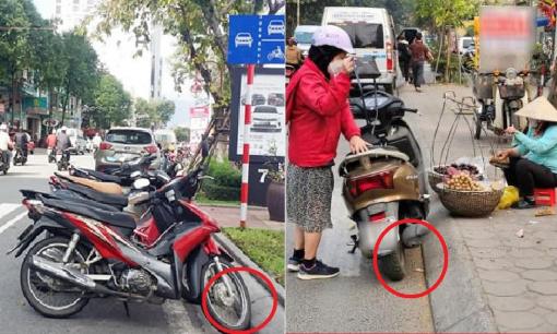 Lỗi đậu xe gắn máy cách xa vỉa hè 40cm bị phạt bao nhiêu theo Nghị định 168?