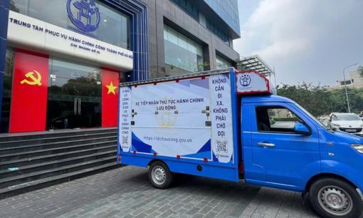 Hà Nội giải quyết thủ tục đất đai, đăng ký định danh điện tử VNeID trên xe lưu động từ ngày 14/10, người dân được hưởng lợi lớn