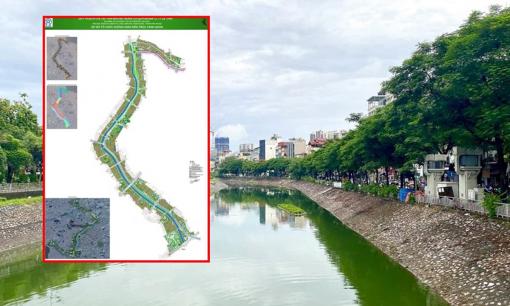 Chính thức công bố quy hoạch chi tiết tỷ lệ 1/500 hai bên bờ tuyến sông Tô Lịch