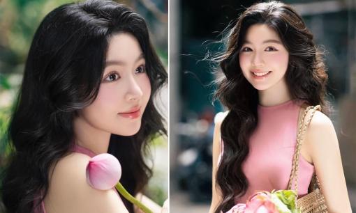 Ái nữ nhà Quyền Linh khoe nhan sắc ngọt ngào, trong trẻo, cứ ngỡ là 'thần tiên tỷ tỷ'