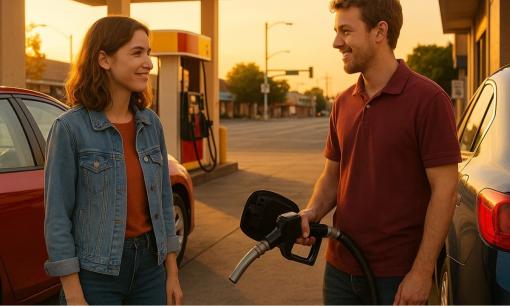 Khi đổ xăng, người thông minh sẽ hỏi nhân viên một câu, tránh được thiệt hại nhỏ và nhận thêm vô số lợi ích