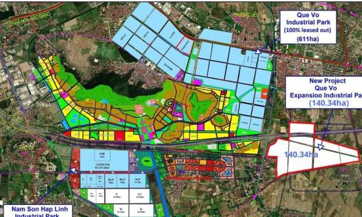 Tỉnh Bắc Ninh điều chỉnh quy hoạch khu công nghiệp 1.900 tỷ đồng của 'ông trùm' Kinh Bắc