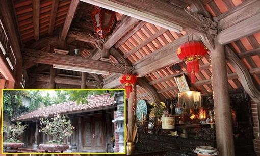 Ngôi nhà cổ được làm từ loại gỗ quý hiếm, được ví như 'khối vàng lộ thiên' ở Việt Nam, trị giá hàng trăm tỷ đồng 