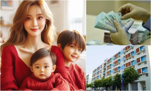 Đề xuất hỗ trợ tài chính, ưu tiên mua nhà ở xã hội cho phụ nữ sinh đủ 2 con trước 35 tuổi