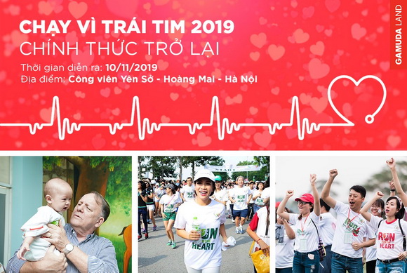 chay-vi-trai-tim-2019-212-10-ngoisao.vn-w580-h389 1 Chạy vì trái tim 2019, Gamuda Land Việt Nam, Quỹ Nhịp tim Việt Nam