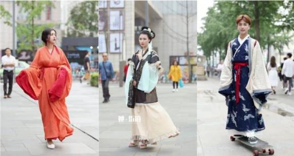 trang phục cổ trang, hanfu, xu hướng thời trang
