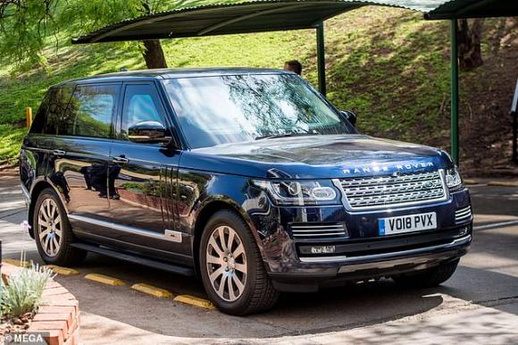 công nương meghan, hoàng tử harry, range rover, xe của sao 