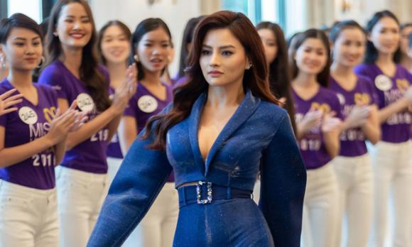siêu mẫu, Vũ Thu Phương, Hoa hậu Hoàn vũ Việt Nam 2019, sao Việt