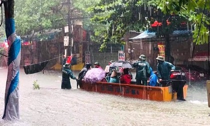 Trung Quốc, lũ lụt, Giang Tây, sập nhà