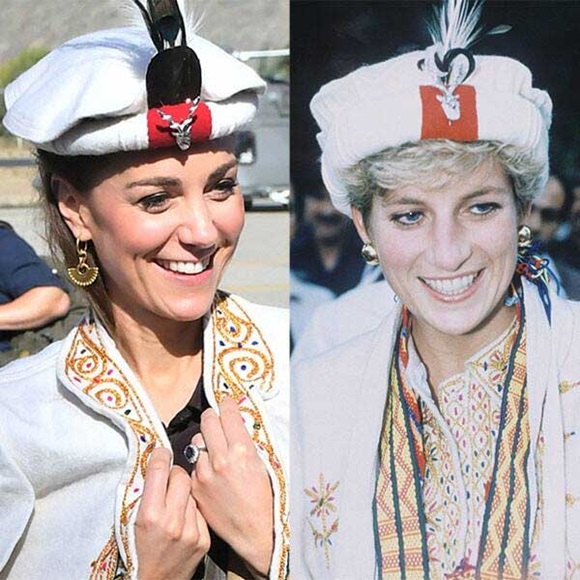 Kate Middleton, Công nương Diana, Hoàng gia Anh 