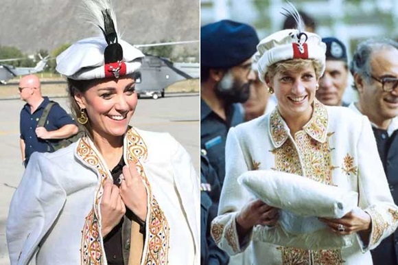 Kate Middleton, Công nương Diana, Hoàng gia Anh 