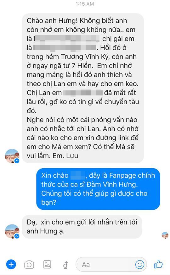 Đàm Vĩnh Hưng, người yêu Đàm Vĩnh Hưng, sao việt 