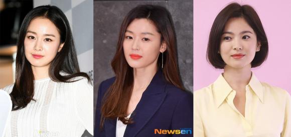 jeon ji hyun, song hye kyo, kim tae hee, sao hàn