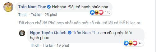 Quách Ngọc Tuyên, bạn gái Quách Ngọc Tuyên, Nam Thư, sao Việt