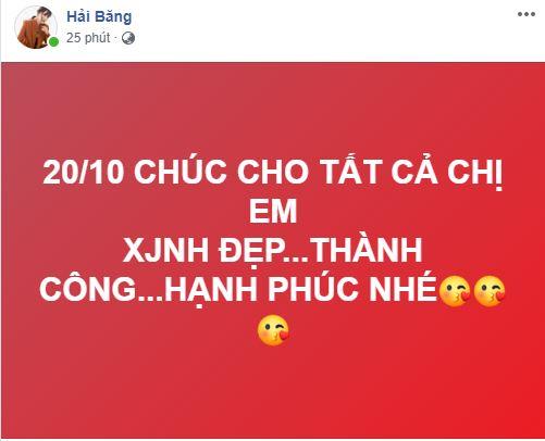 sao Việt ngày 20/10, lời chúc 20/10, quà tặng 20/10