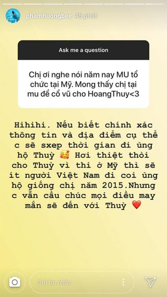 á hậu Hoàng Thuỳ, hoa hậu Phạm Hương, sao Việt