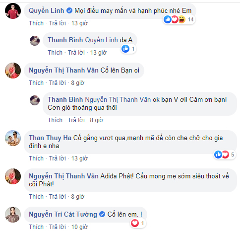 Diễn viên thanh bình,thanh bình chia sẻ xúc động về mẹ,sao việt