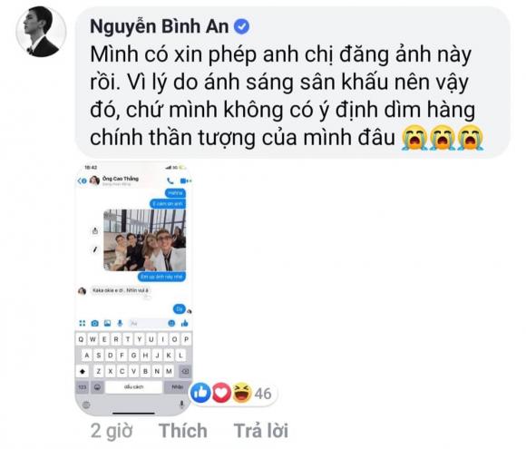 diễn viên bình an, ca sĩ Đông Nhi, ca sĩ Ông Cao Thắng, sao Việt