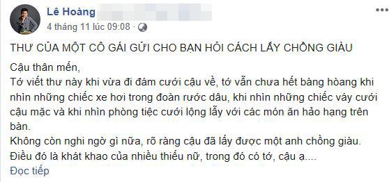 lấy chồng giàu, cách lấy chồng giàu, đạo diễn Lê Hoàng