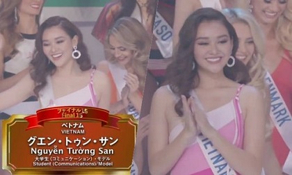Miss International 2019, Tường San, Clip ngôi sao