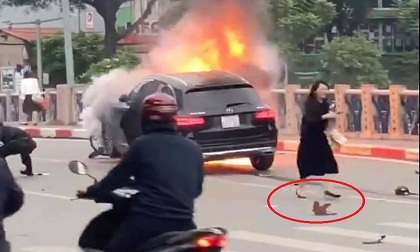 Mercedes GLC2, Hà Nội, tai nạn giao thông, nữ tài xế
