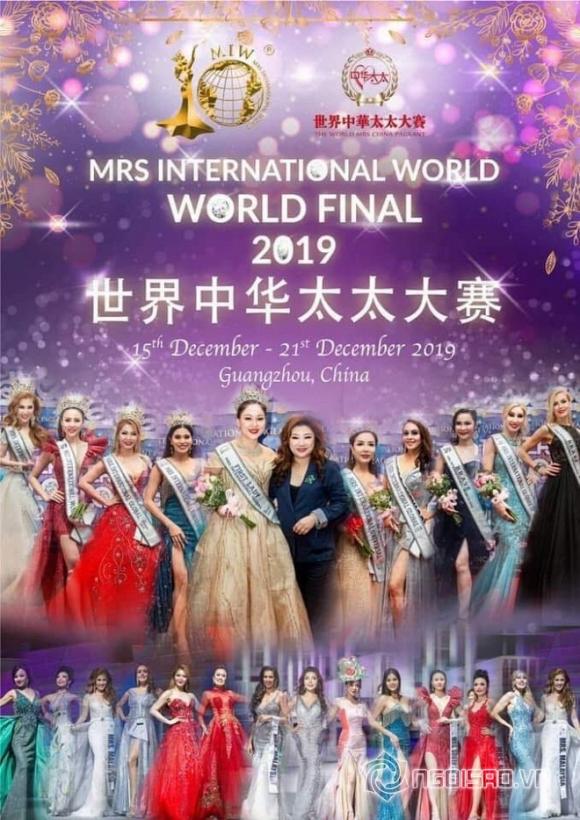 Bầu Hòa tiếp tục ngồi ghế nóng Mrs International World 2019 2 Mrs International World 2019,Ngô Đình Hòa,ghế nóng Mrs International World 2019