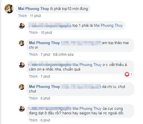 Mai Phương Thuý, Khả Ngân, sao Việt