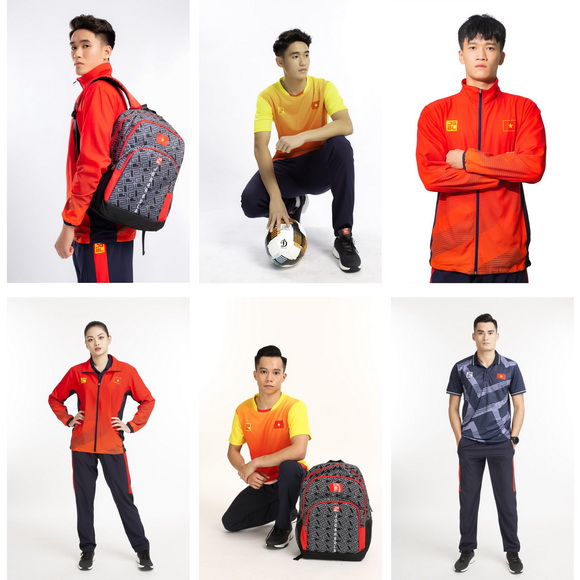 Sea Games 30, thời trang thể thao JORGABOLA