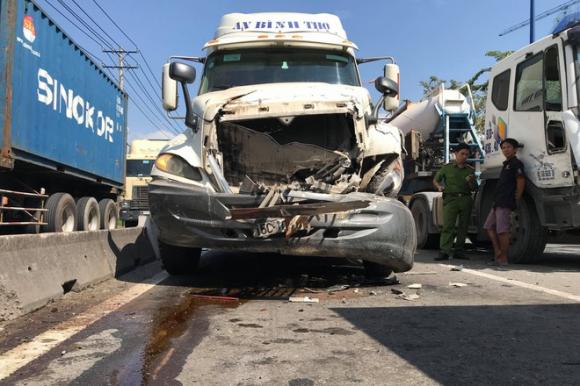 tai nạn giao thông, Xa lộ Hà Nội, Container