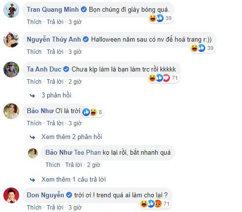 Chi Dân, Chi Dân mặc đồ đen, sao việt 