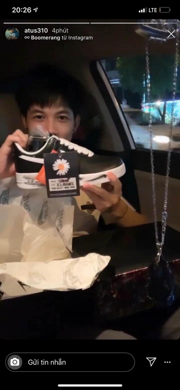 giày hoa cúc, giày của G-Dragon, sao Việt