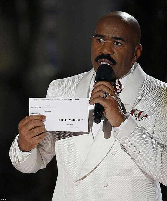 Steve Harvey,Steve Harvey công bố nhầm kết quả,Miss Universe 2019,giải trang phục dân tộc của Miss Universe